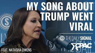 My Song About Trump Shut Down the Liberal Media | Natasha Owens | CPAC 2025