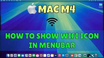 How To Show Wifi Icon In Menubar On Macbook M4