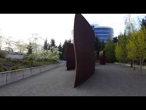 Seattle Olympic Sculpture Garden Walking Through The Valley