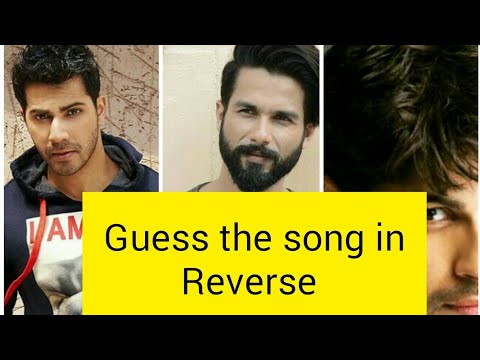 Guess the song in reverse |bollywood songs| |challenge for all bollywood song lovers|