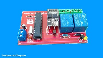 how to make control light 2-Channel relay using esp8266 wifi | remotexy