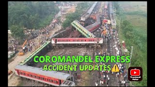 12841 COROMANDEL EXPRESS TRAIN ACCIDENT UPDATE || BALASORE || LIVE