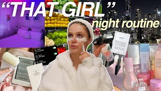 trying the VIRAL *THAT GIRL* night routine (is it worth the hype?)