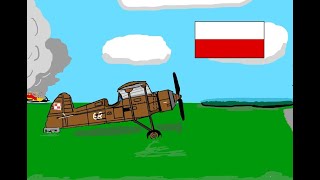Scribble It!: Drawing Of A Polish PZL 11 Plane Featuring Campbell The Toast: Part 5