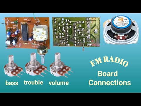 FM radio circuit board diagram with full wiring connections @ technical Suvidha - YouTube