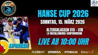 Infokanal - Hanse - Cup 2026 - TAG 2 - 15.03.2026 - Greifswald