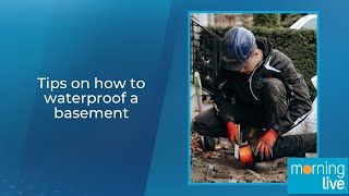 Tips on how to waterproof a basement