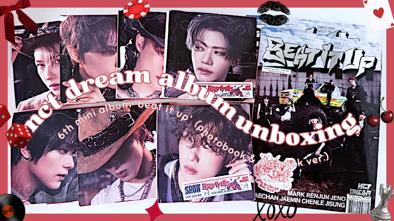ALBUM UNBOXING] NCT DREAM 엔씨티 드림 - 6th Mini Album 'Beat It Up