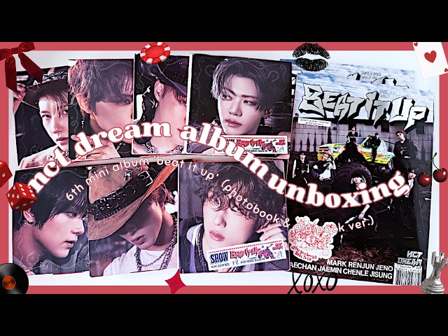 ALBUM UNBOXING] NCT DREAM 엔씨티 드림 - 6th Mini Album 'Beat It Up
