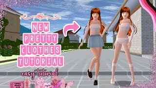 New Pretty Clothes Tutorial | SAKURA School Simulator | Gweyc Gaming screenshot 1