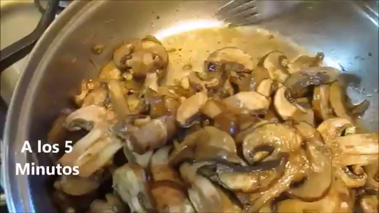 38 Hongos Portobello salteados con aceite de oliva ☺🍄 YouTube