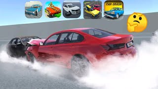 🤔СРАВНИЛ 5 КЛОНОВ BEAMNG DRIVE НА ТЕЛЕФОН