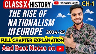 Class 10 History Chapter 1 | The Rise of Nationalism in Europe | One Shot🎯 | 2024-25 | Sahil Sagar