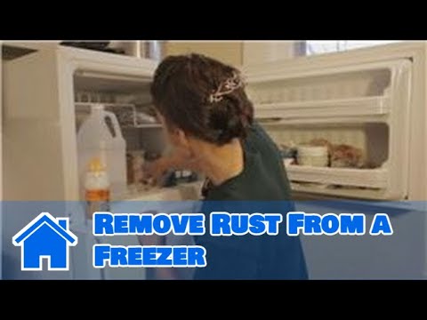 Kitchen Cleaning : How to Remove Rust From a Freezer - YouTube