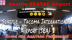 Seattle -Tacoma International Airport (SEA)–Arrivals and Ground Transportation Guide(SEATAC Airport)