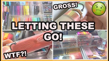 Makeup Collection DECLUTTER | Brows, Mascara & Lips Gotta Go!