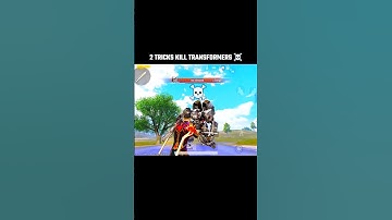 How to Kill Transformers in BGMI 3.9 💥 Megatron & Optimus Prime EASY Trick! #shorts #bgmiupdate