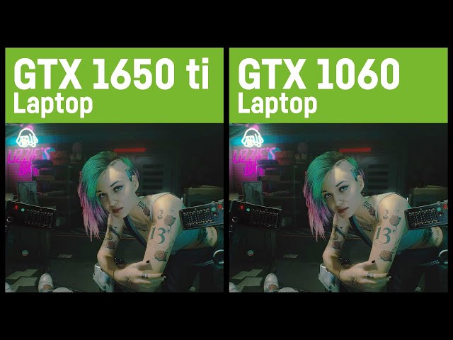 GTX 1650 vs. 1060 Laptop/Notebook -