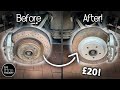 How to fix your rusty brake discs! C63 AMG DIY