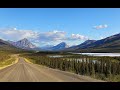 Driving the dalton highway  day 3  southbound  deadhorse to coldfoot  15x timelapse 4k60