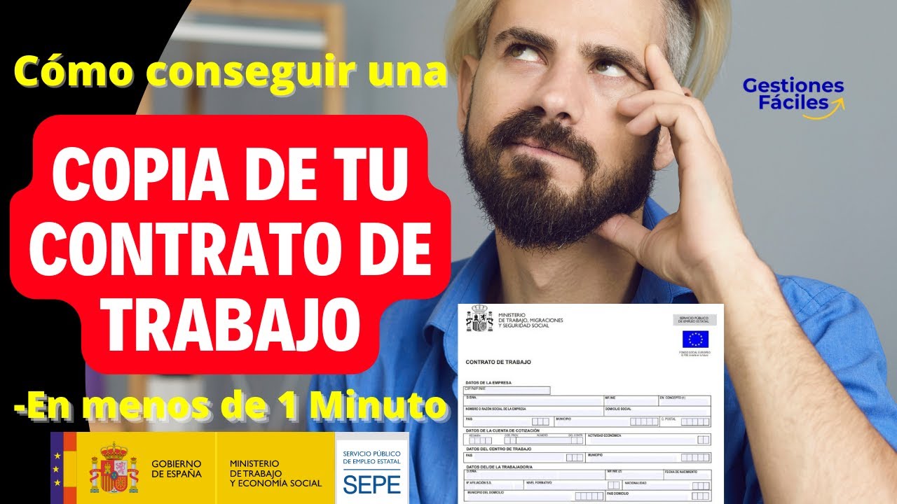 💥👌COMO tener COPIA de tu/s CONTRATO/s de trabajo📜 desde 1997 hasta hoy