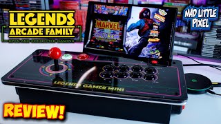 NEW AtGames Legends Gamer Mini REVIEW! Portable Arcade Gaming For $100! screenshot 5