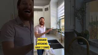 Kosher kitchens have almost 2 of everything. #jewishhome #shorts