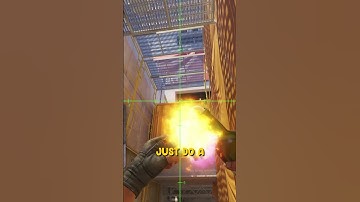 Vertigo Scaffolding Molotov #cs2 #counterstrike