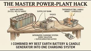 I Combined My Best Battery and My Best Candle Generator Into One Charging System