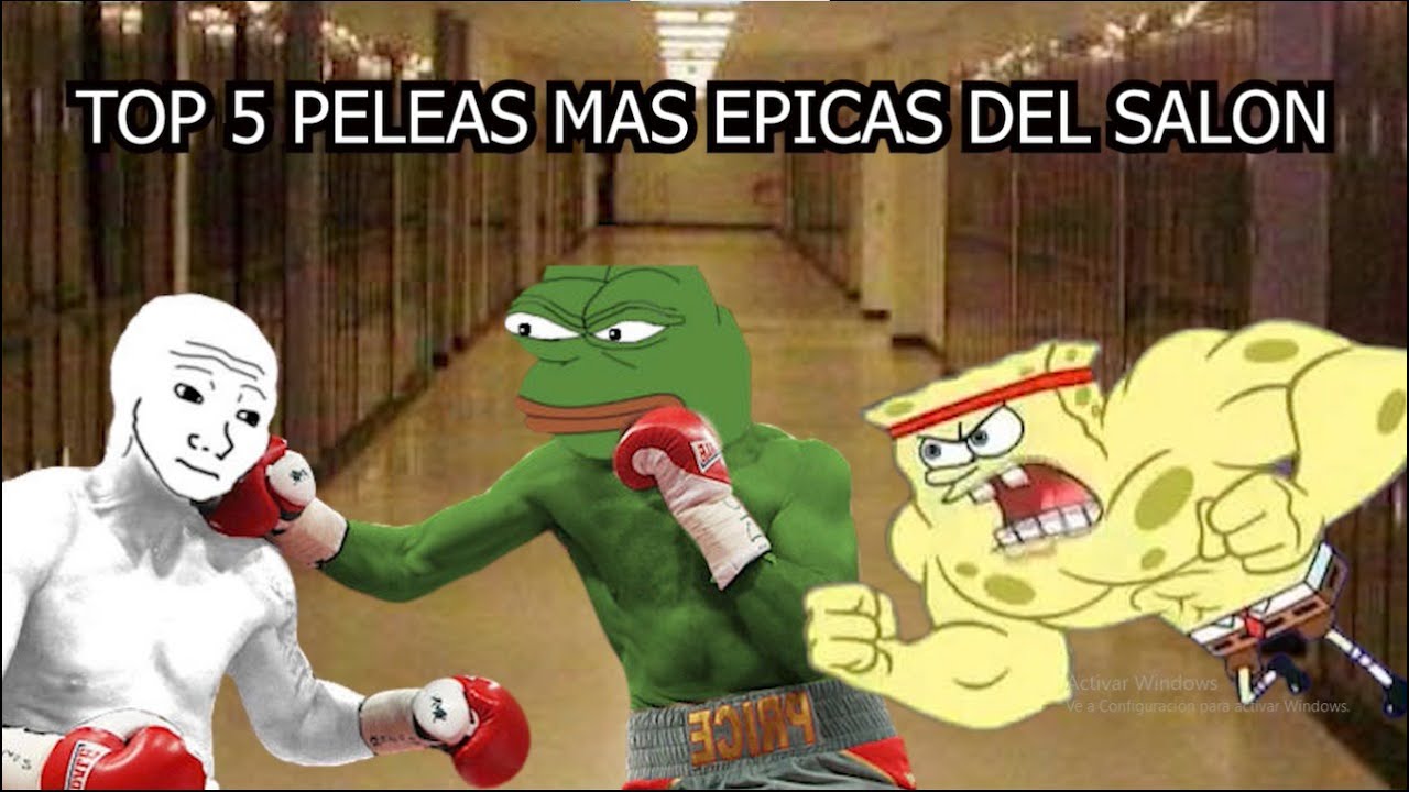 TOP 5 PELEAS MAS EPICAS DE LA ESCUELA