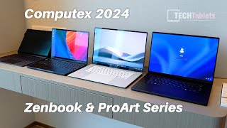 ASUS Zenbook S 16, ProArt P16, ProArt PX13 & PZ13 Hands-On Computex 2024