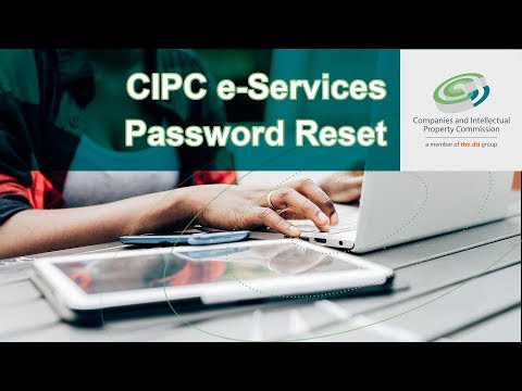 How to Reset Your CIPC e-Services Password