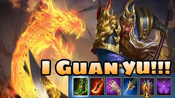 I Guan Yu!!! // Guan Yu Gameplay // Guan Yu Heroes Evolved