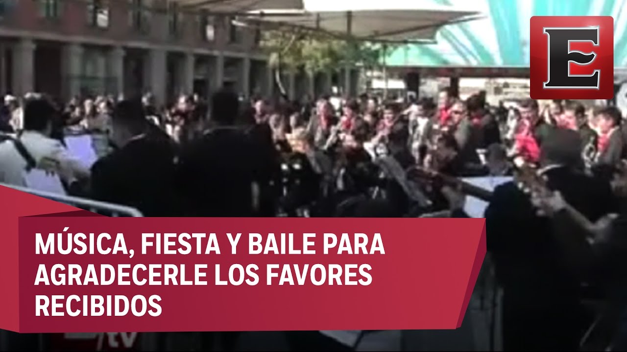 Los músicos, de fiesta en Garibaldi por Santa Cecilia