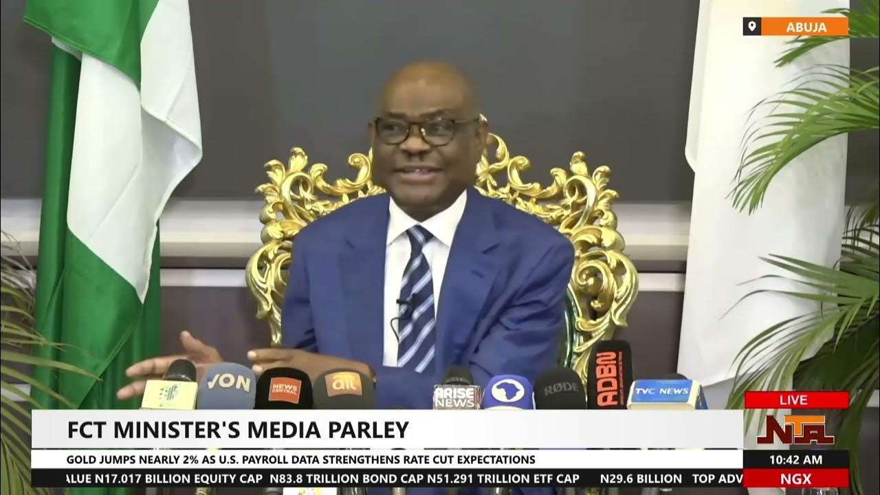 FCT Min – Wike Clarifies On Abuja City Wall As Fashioned After Dubai City Wall | NTA