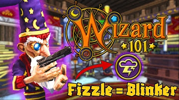 Playing Wizard101 but Fizzle equals Blinker Challenge! #wizard101 #shorts #gaming