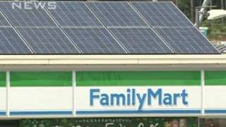 太陽光発電システムをコンビニに設置　日本初の実験（10/05/12）