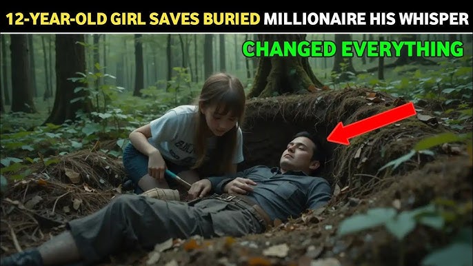 A Poor 12-Year-Old Girl Saves Millionaire Buried Alive… What He Whispered  Changed Her Life Forever! - YouTube