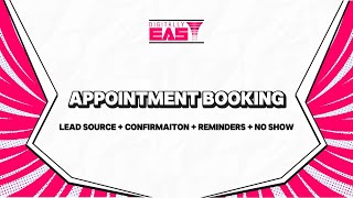 GHL Automated Appointment Booking Workflow