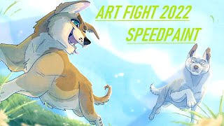 [CC] Artfight 2022 Speedpaint - Never Say Goodbye by sad machine 3,740 views 1 year ago 4 minutes, 35 seconds