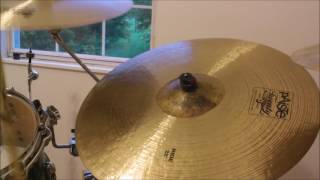 Paiste Twenty 22 Ride  HD Video