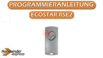 Wie programmiert man eine Fernbedienung ECOSTAR RSE2