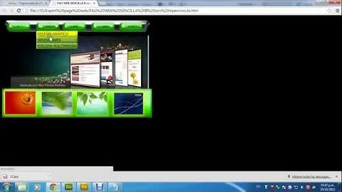 EXPORTAR PÁGINA WEB DE FIREWORKS A DREAMWEAVER CS5 - Cs6