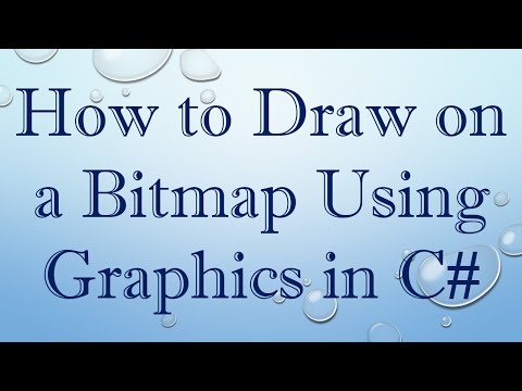 How to Draw on a Bitmap Using Graphics in C#