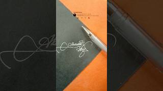 Abdullah Asif signature design #shorts