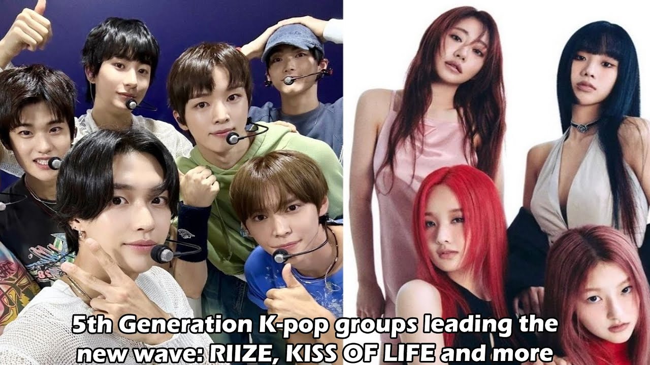 5th Generation K pop Groups Leading The New Wave RIIZE KISS OF LIFE 5th-generation-k-pop-groups-leading-the-new-wave-riize-kiss-of-life