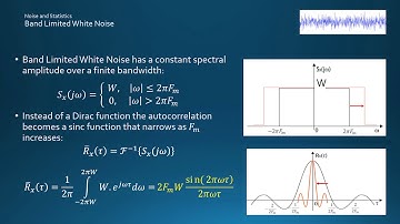 Stochastic Processes 6a