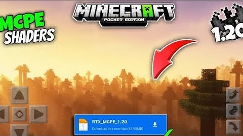 Best graphics shaders 😱 - [ 100% working👌] Render dragon (1.20+)🤗 MINECRAFT MCPE