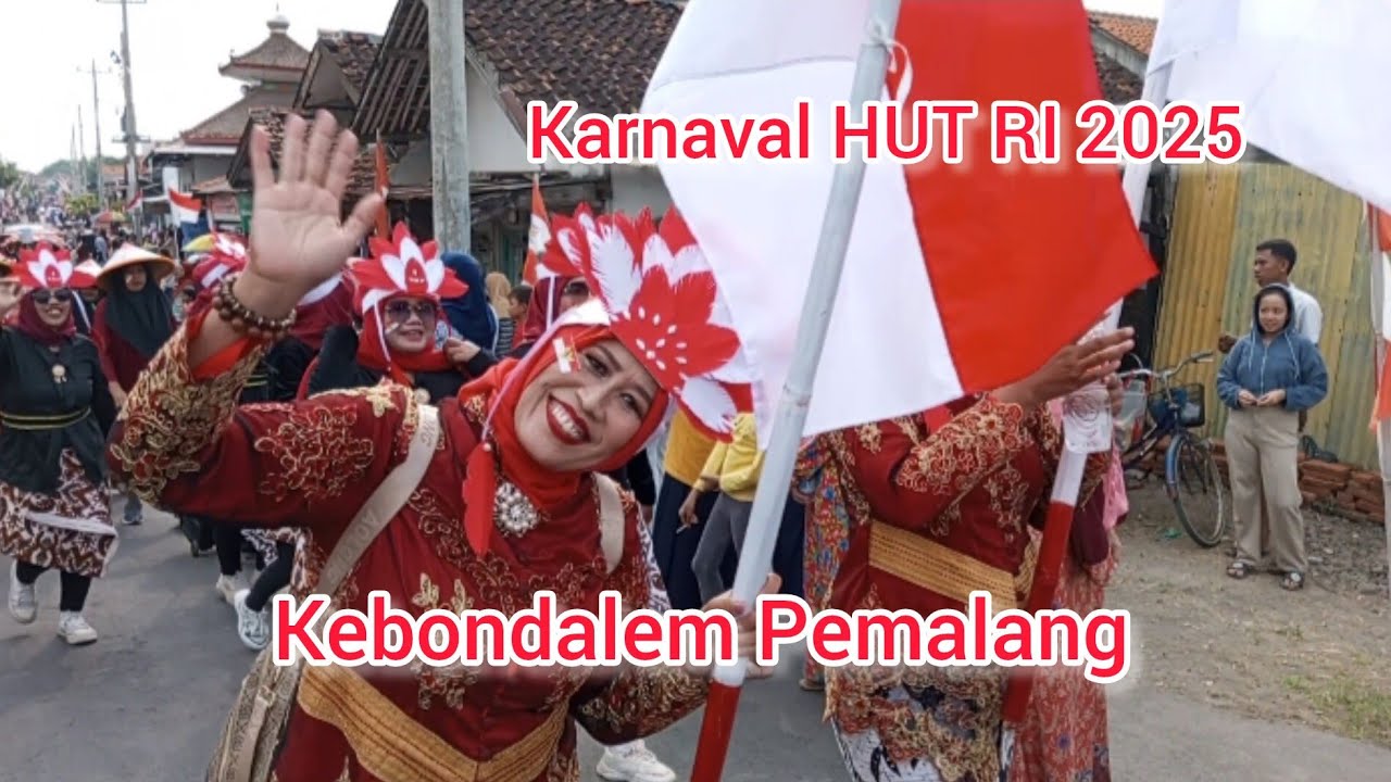 Karnaval Kebondalem Pemalang , HUT RI ke 80 (17/8/2025)
