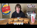 Burger King Mukbang | Angry King + All Dressed Nuggets + More